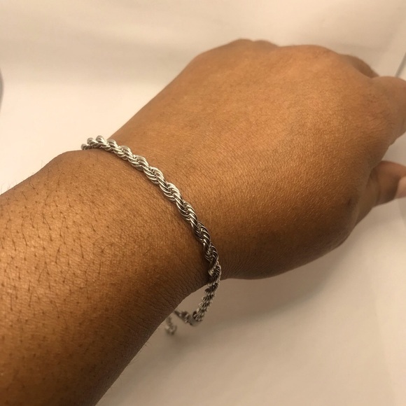 New Stainless Steel Rope Bracelet For Women - Picture 5 of 8